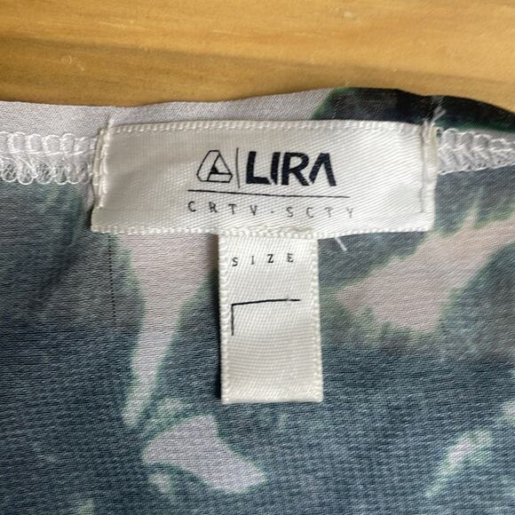 Lira tropical open front kimono/swim cover women's L - Picture 8 of 10